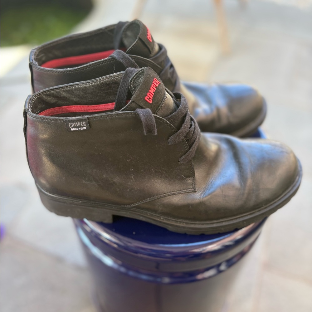 Camper Black Chukka Boots for Men